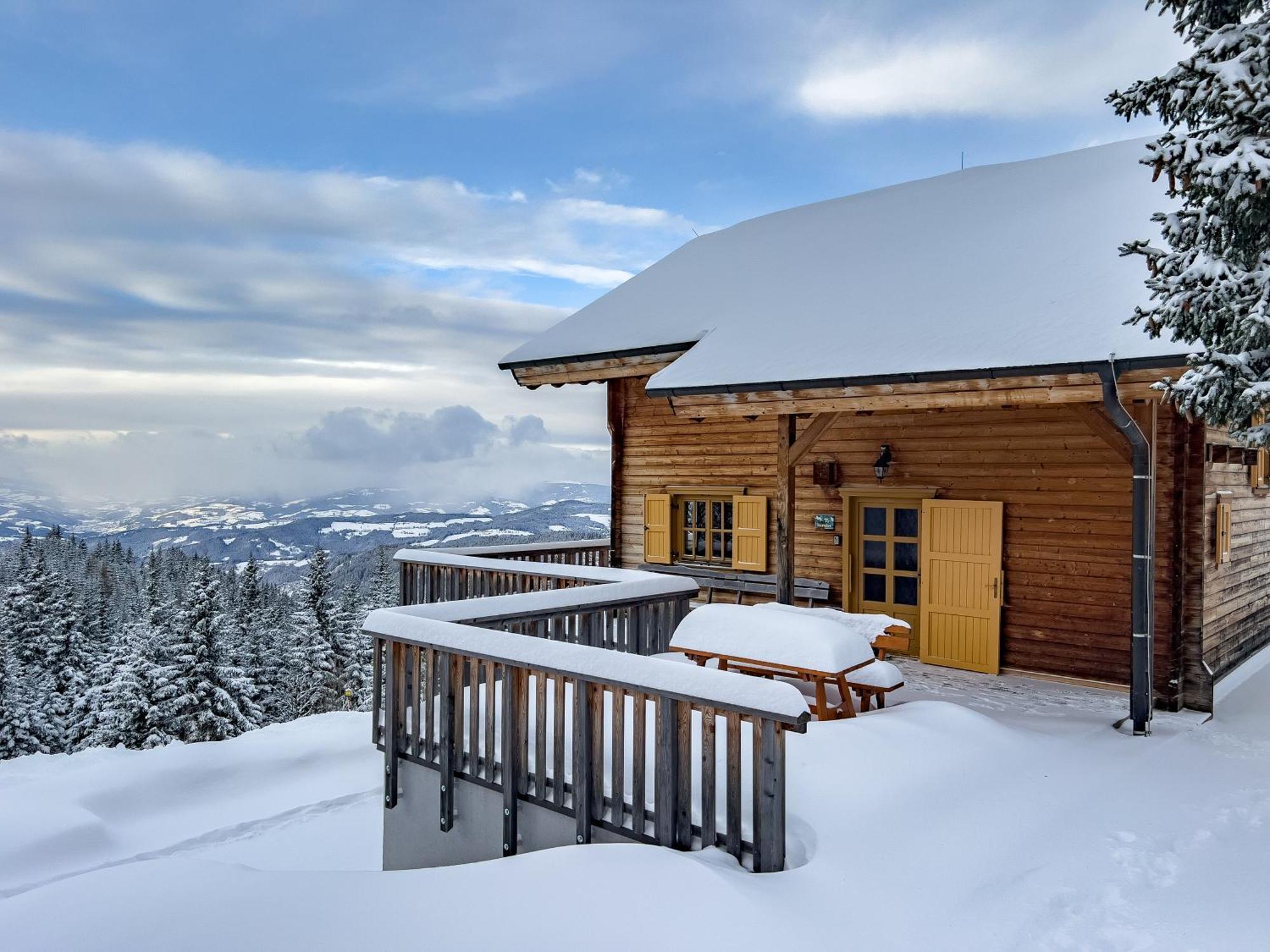 1A Chalet Koralpenzauber - Wandern, Grillen, Sauna Und Traumblick Wolfsberg Esterno foto