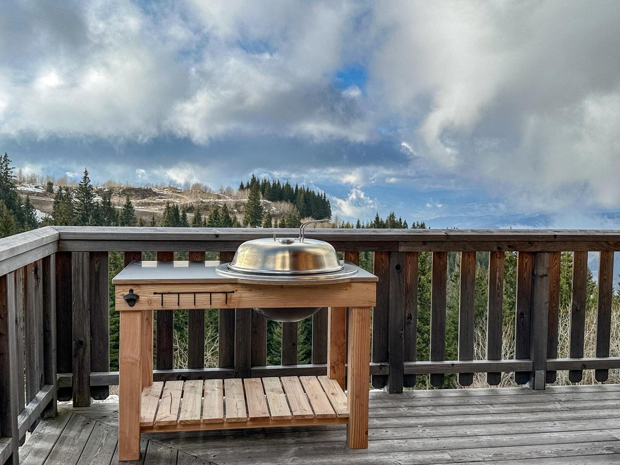 1A Chalet Koralpenzauber - Wandern, Grillen, Sauna Und Traumblick Wolfsberg Esterno foto