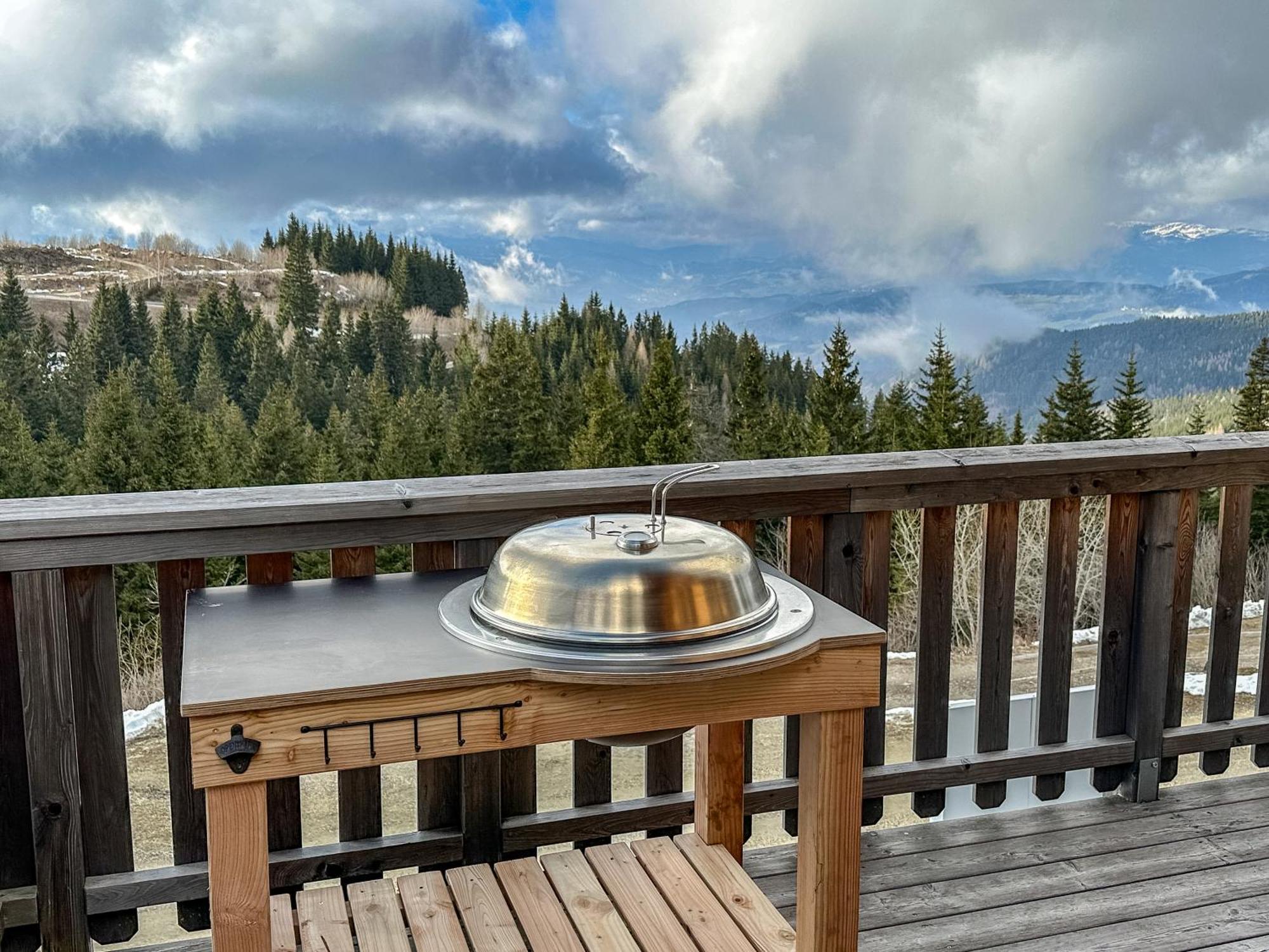 1A Chalet Koralpenzauber - Wandern, Grillen, Sauna Und Traumblick Wolfsberg Esterno foto